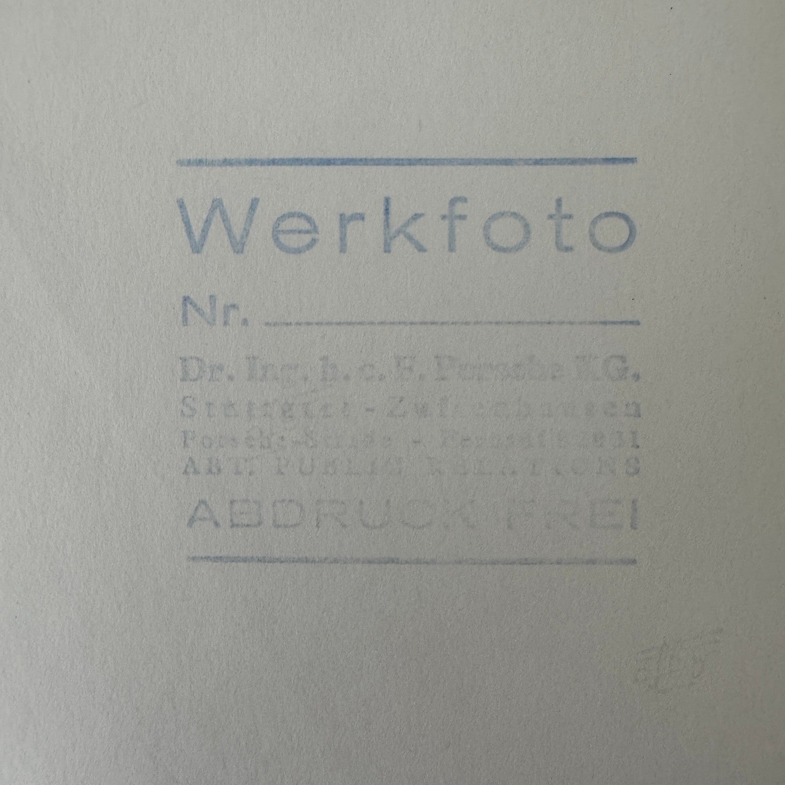 Mark Donohue Racing Driver Porsche Factory Press Photo Photograph Print Vintage