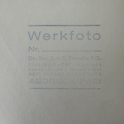 Mark Donohue Racing Driver Porsche Factory Press Photo Photograph Print Vintage