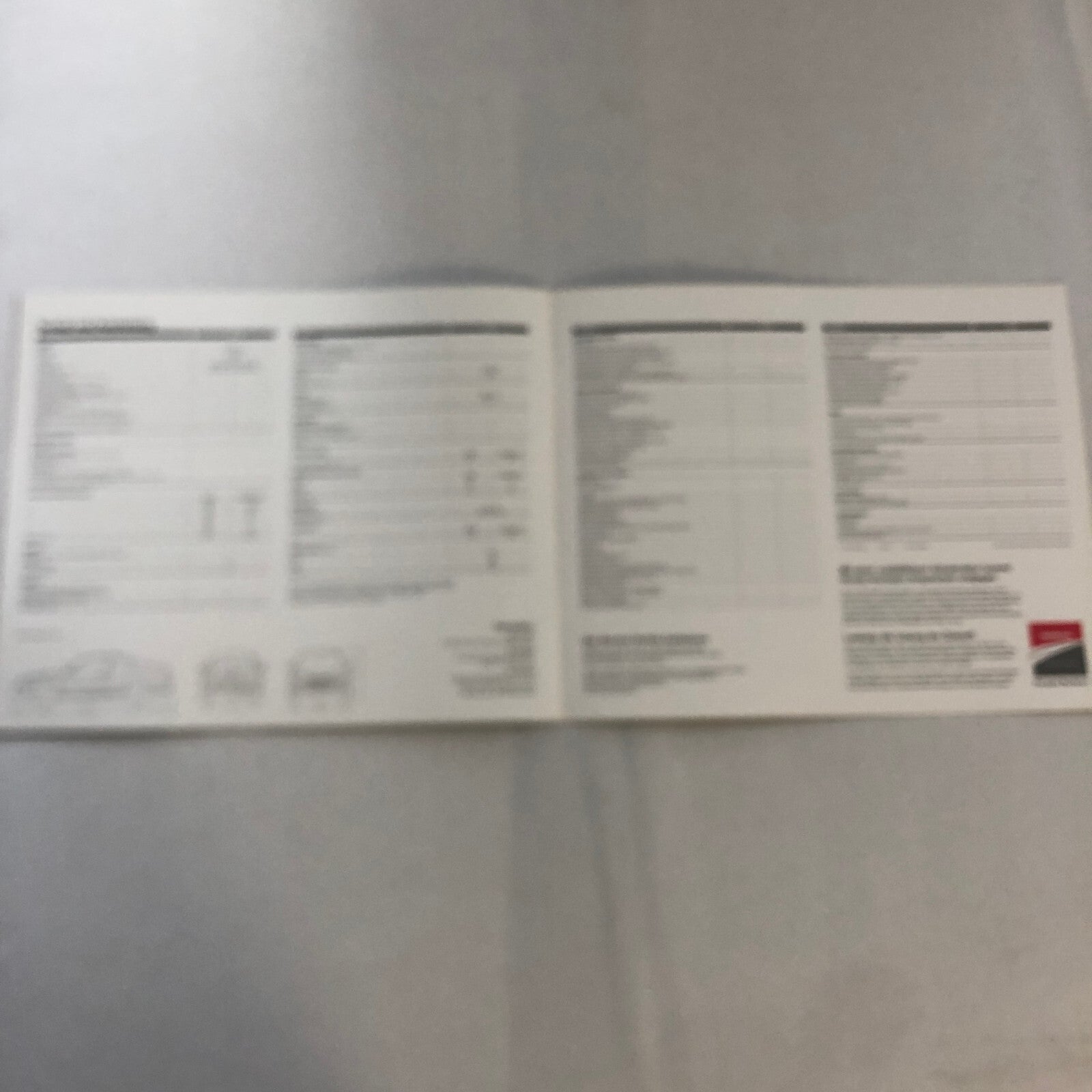 1995 Honda Accord Coupe Car Sales Brochure Catalog Advertising GERMAN European