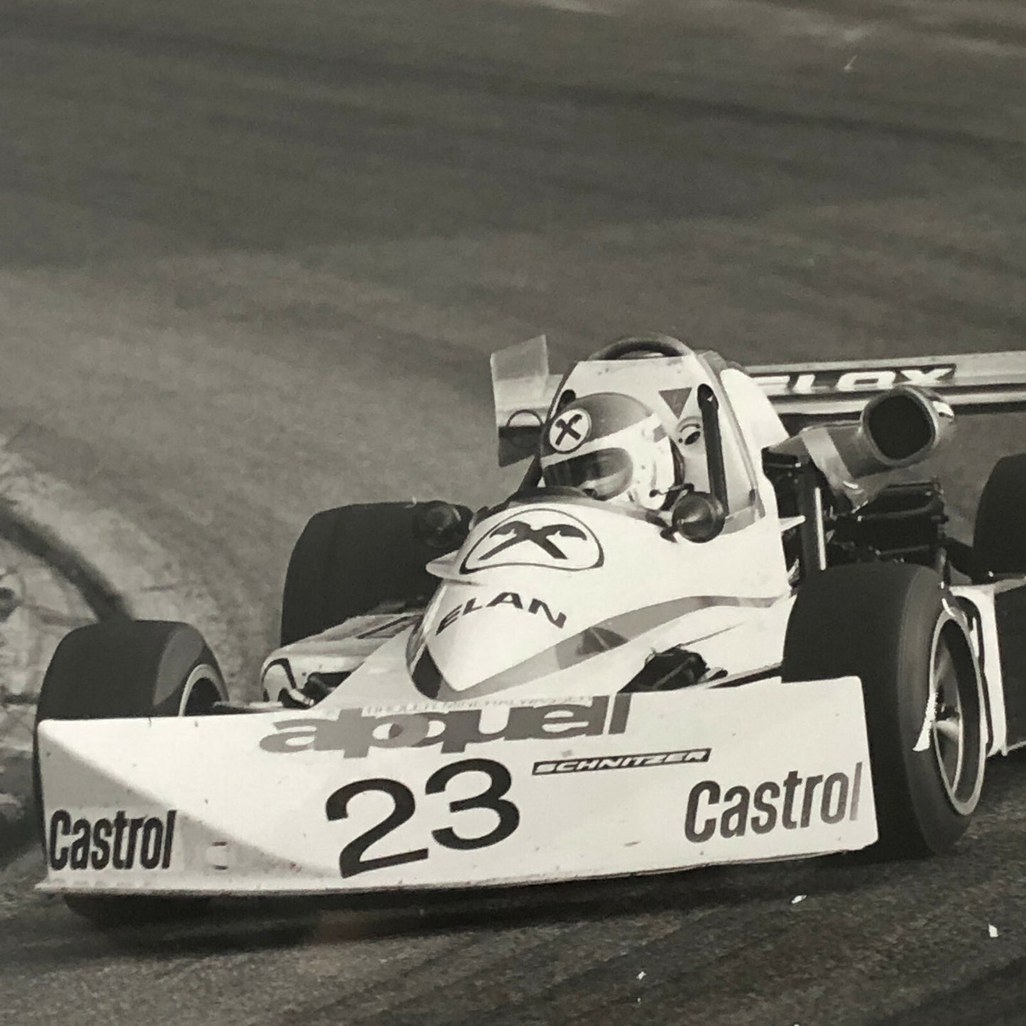 Vintage 1975 Formula 2 F2 Racing Photo Photograph Salzburgring Hans Binder BMW 