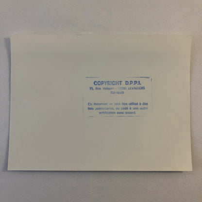 Vintage Racing Photo Photograph Renault Sport Car 1976 24 Hours of LeMans ? 