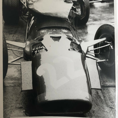 Vintage Racing Car Photo Photograph Print Motorsport