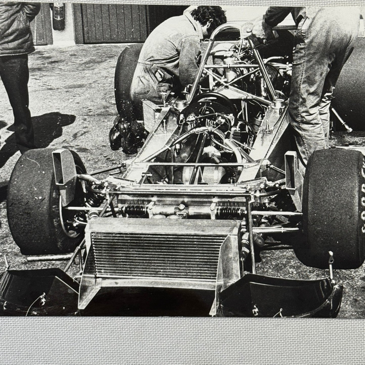 1976 Chevron F1800 B34 Racing Car Photo Photograh Print Vintage