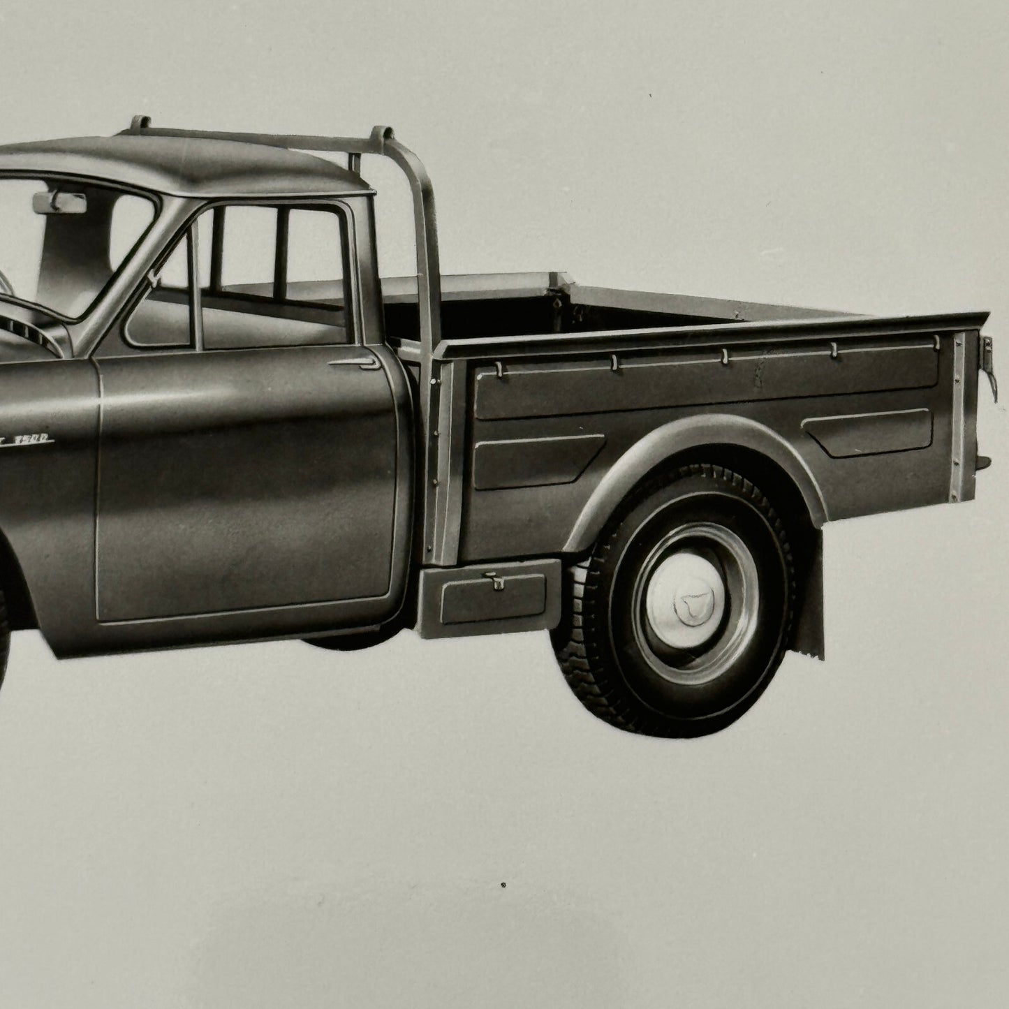 Vintage Toyota Toyopet Pickup Truck Press Photo Photograph