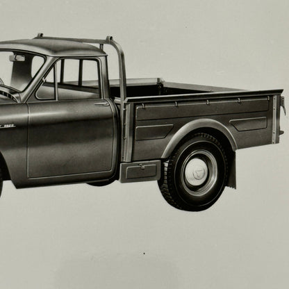 Vintage Toyota Toyopet Pickup Truck Press Photo Photograph