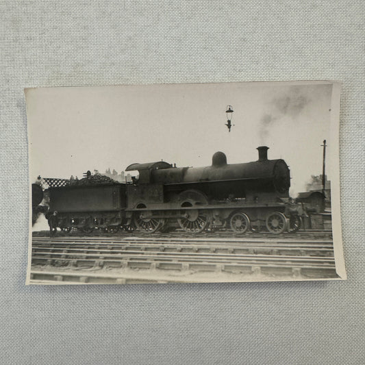 Vintage Train Locomotive Photo Photograph