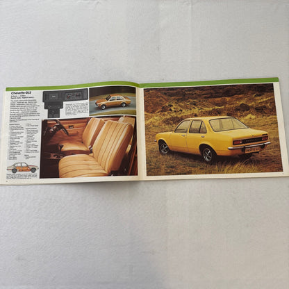 1978 Vauxhall Car Sales Brochure Catalog Chevette Viva Cavalier VX Series UK