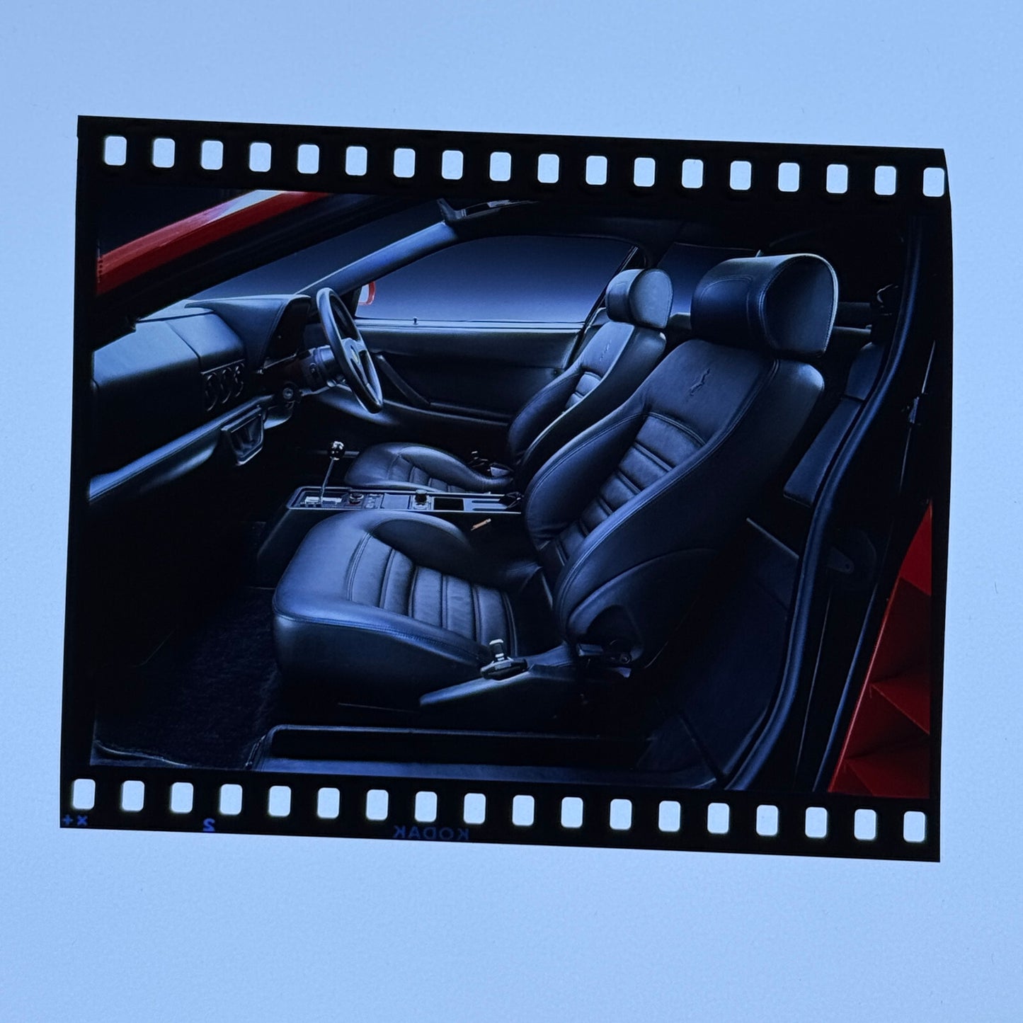 Ferrari 512TR 512 TR Car Interior Film Photo Image Testarossa