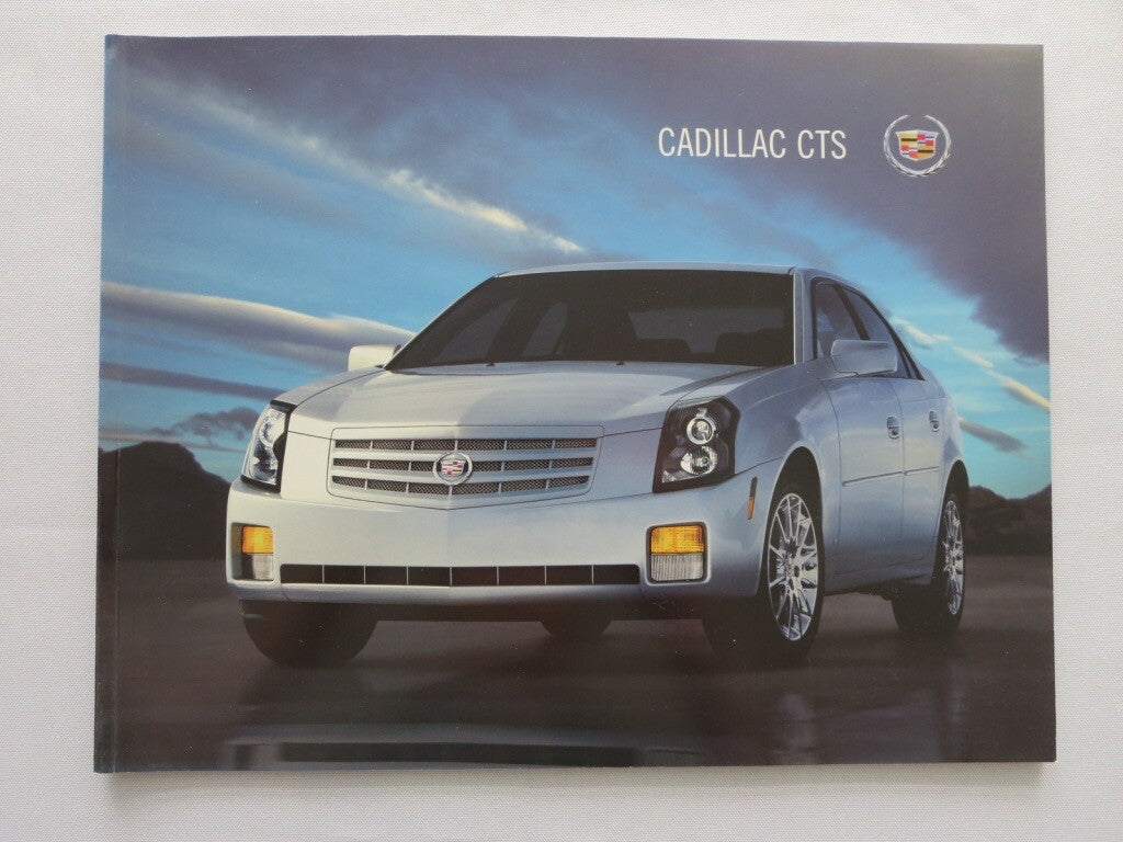 2006 ? Cadillac CTS & CTS-V Sales Brochure Catalog CTS V 