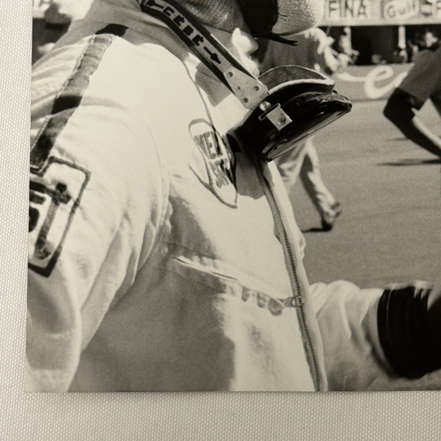 Vintage Racing Photo 1970 Italian Grand Prix Driver Clay Regazzoni Motorsport