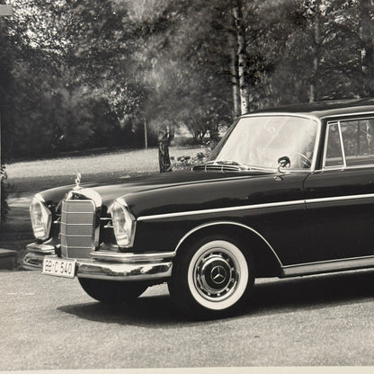 Mercedes Benz 300 SE Factory Press Photo Photograph Vintage