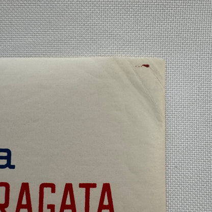 Vintage Spanish Hotel Label Spain Hotel La Fragata Costa Dorada