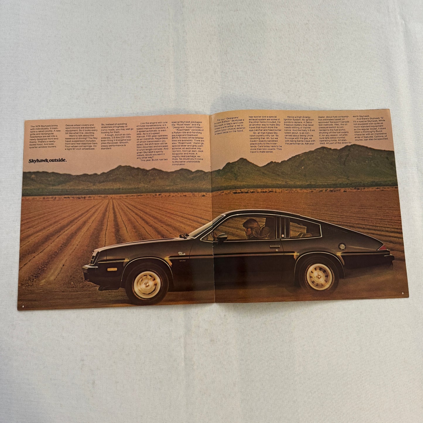 1979 Buick Car Sales Brochure Catalog Skyhawk Skylark