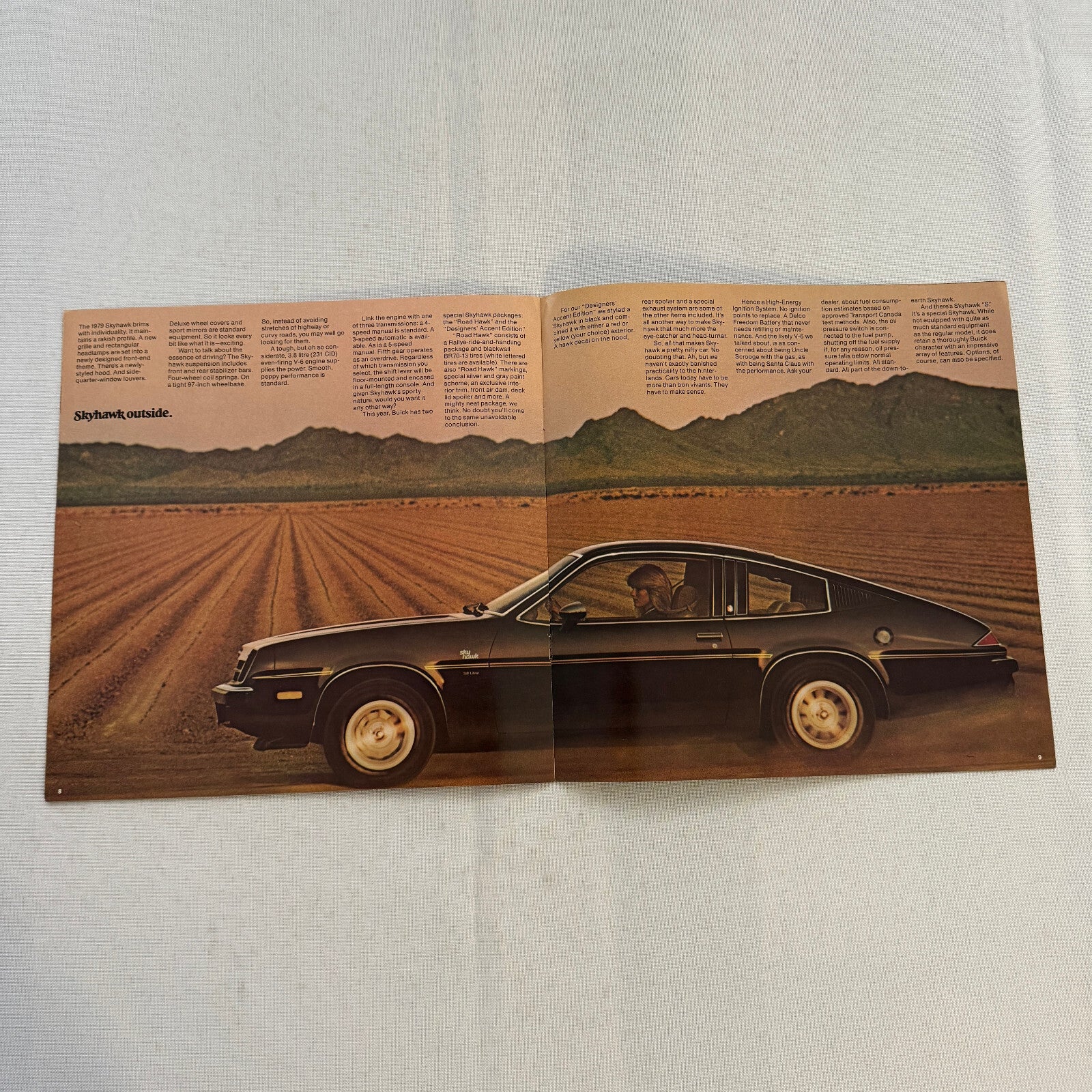 1979 Buick Car Sales Brochure Catalog Skyhawk Skylark