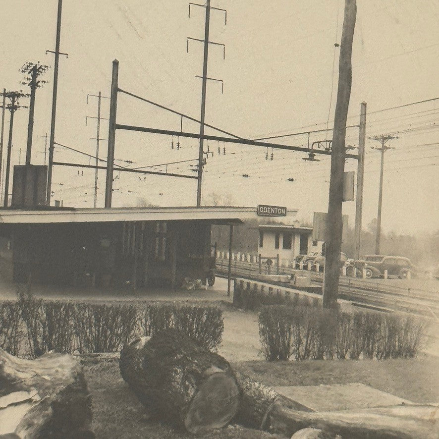 Vintage Pennsylvania Railroad Photo Contact Sheet Photograph Al Paul Lefton PRR