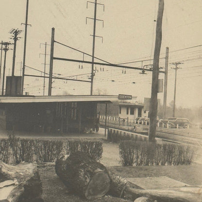 Vintage Pennsylvania Railroad Photo Contact Sheet Photograph Al Paul Lefton PRR