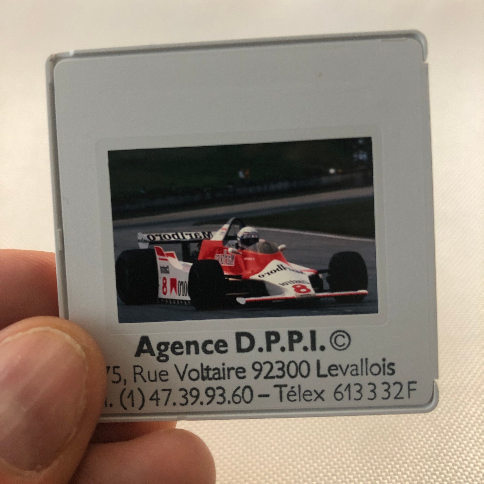 Alain Prost Marlboro McLaren Racing F1 Formula One 35MM Photo Slide