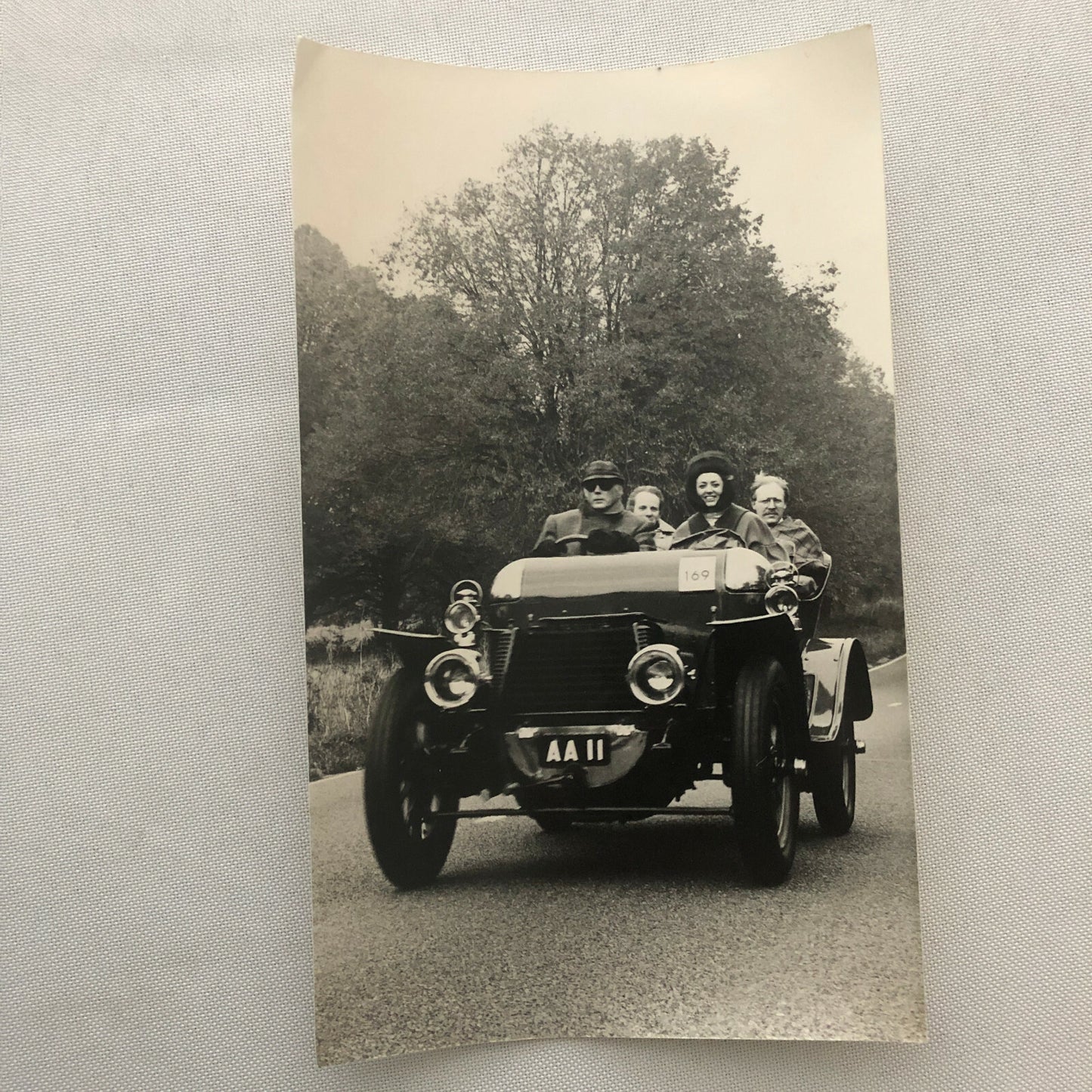 Antique Veteran Car in Rally Photo Photograph Print 