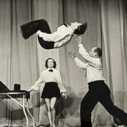 Vintage Circus Acrobat Tumbling Performer Act Photo Photograph Berlin 5 Allisons