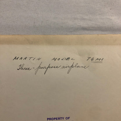 United States Navy Aircraft Airplane Photo Photograph Max Karant Martin Model T4