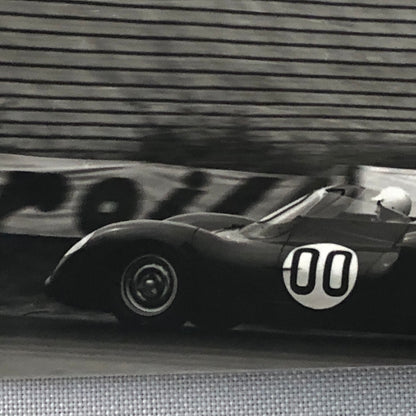 Vintage Racing Photo Photograph Rover BRM Turbine Car LeMans 1963 Graham Hill
