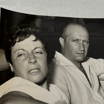 Juan Manuel Fangio Retirement Vacation Holiday Italian Press Photo F1 Racing