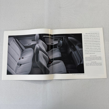 1995 Honda Civic Car Sales Brochure Catalog Hatchback Coupe Sedan Canadian