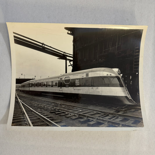Vintage Train Photo Photograph The Comet New York New Haven and Hartford Rail