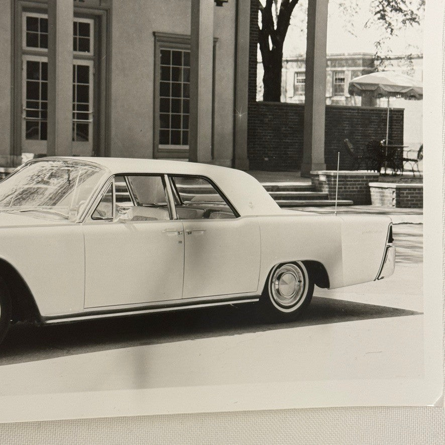 1962 Lincoln Sedan Car Photo Photograph Print