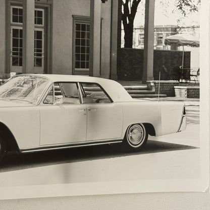 1962 Lincoln Sedan Car Photo Photograph Print