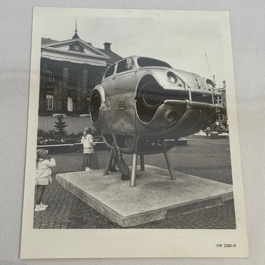 Vintage Volkswagen Beetle Car Art Sculpture Photo Photograph Print