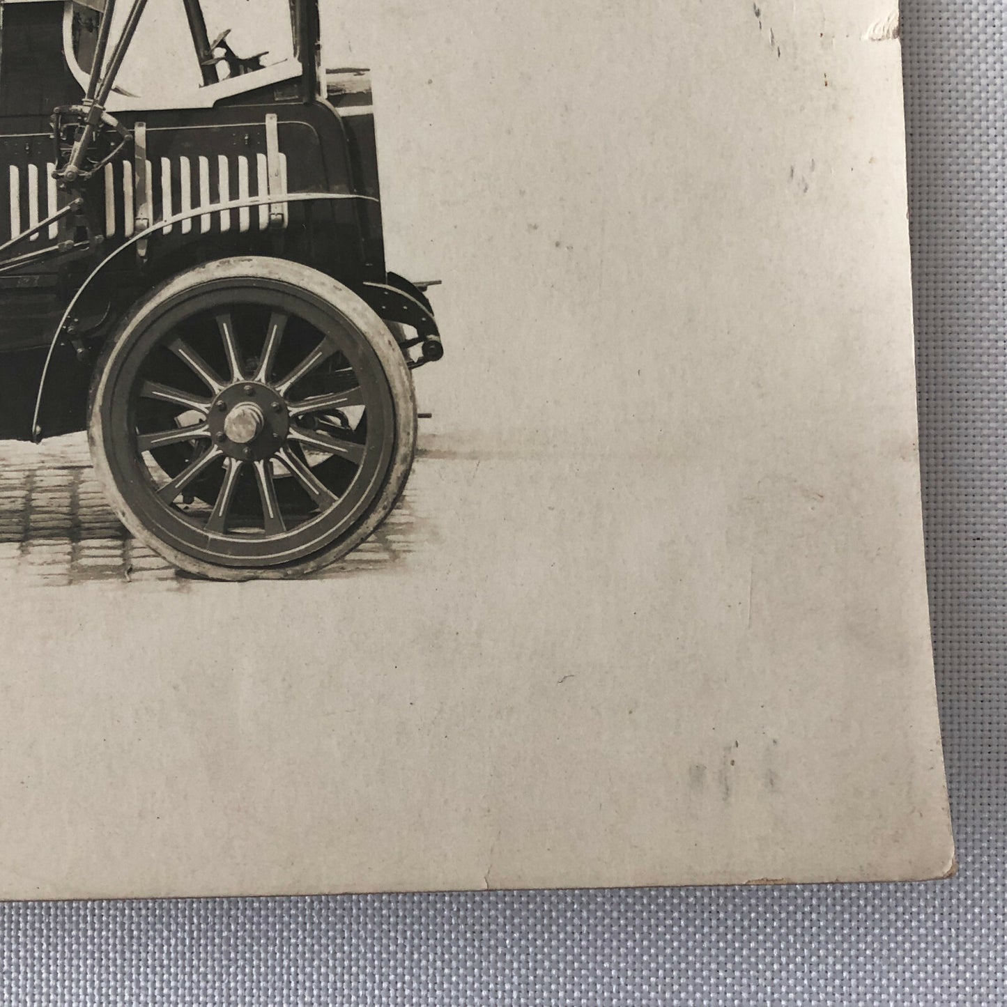 Antique Delahaye Truck Van Photo Photograph Company Embossed Cerveza Beer
