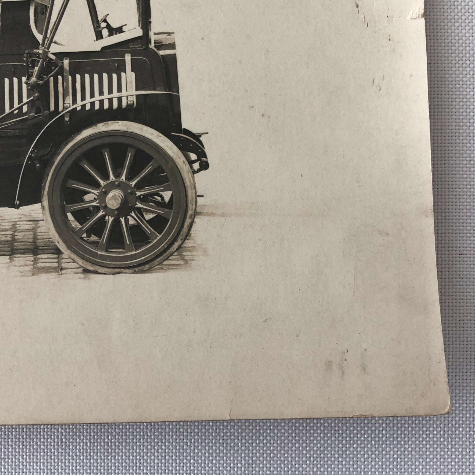 Antique Delahaye Truck Van Photo Photograph Company Embossed Cerveza Beer