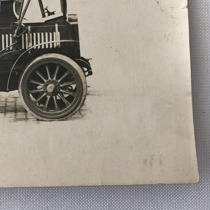 Antique Delahaye Truck Van Photo Photograph Company Embossed Cerveza Beer