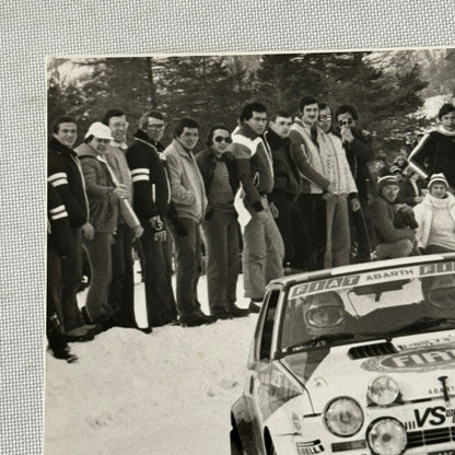 1980 Rallye Monte Carlo Press Photo Photograph DPPI Fiat Ritmo Abarth Car