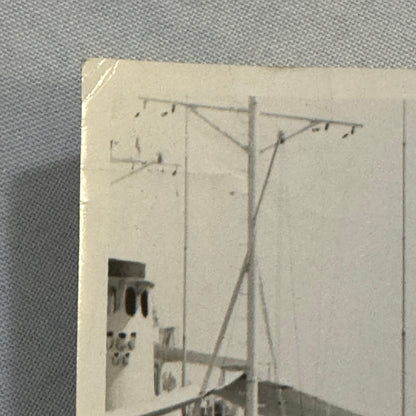 Royal Canadian Navy HMCS Restigouche Military Ship Boat Destroyer 1958 Crew