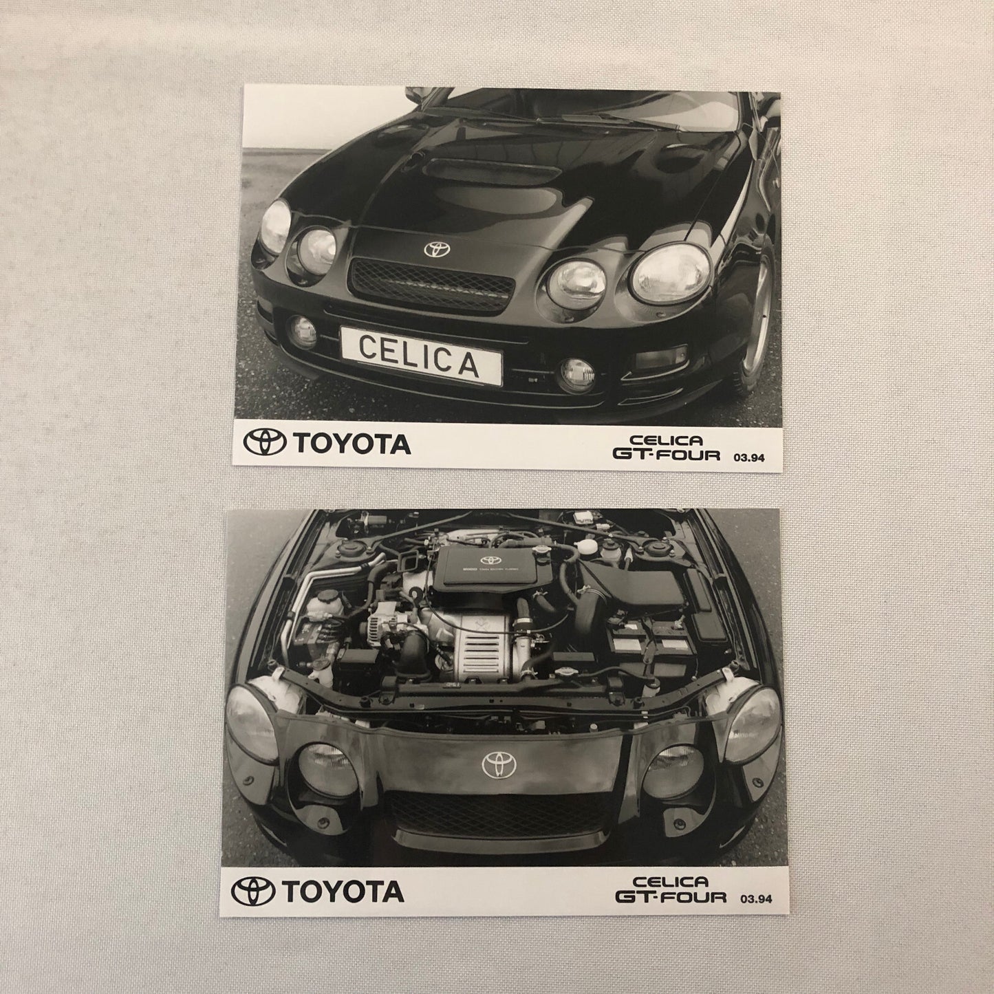 1994 Toyota Celica GT-Four Car Press Kit with Photos GERMAN TEXT European