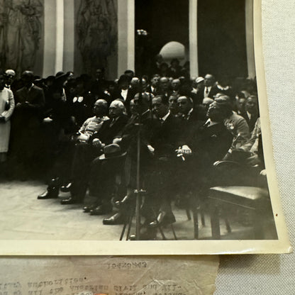 President Wilhelm Miklas Austria Austrian War Exhibit Press Photo Photograph