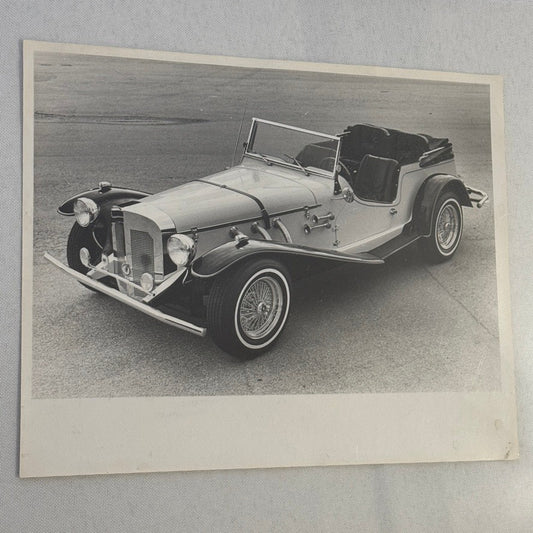 Vintage Kit Car Photo Neoclassic Volkswagen Beetle Based Photograph