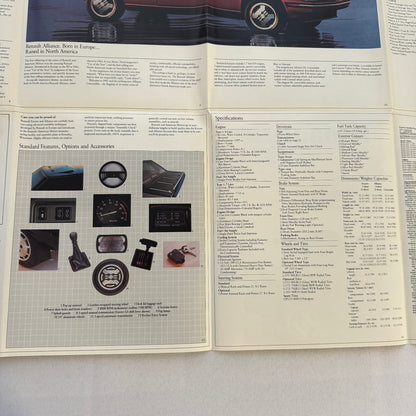 Renault Car Sales Brochure Catalog Encore Hatchback Alliance Sedan Convertible