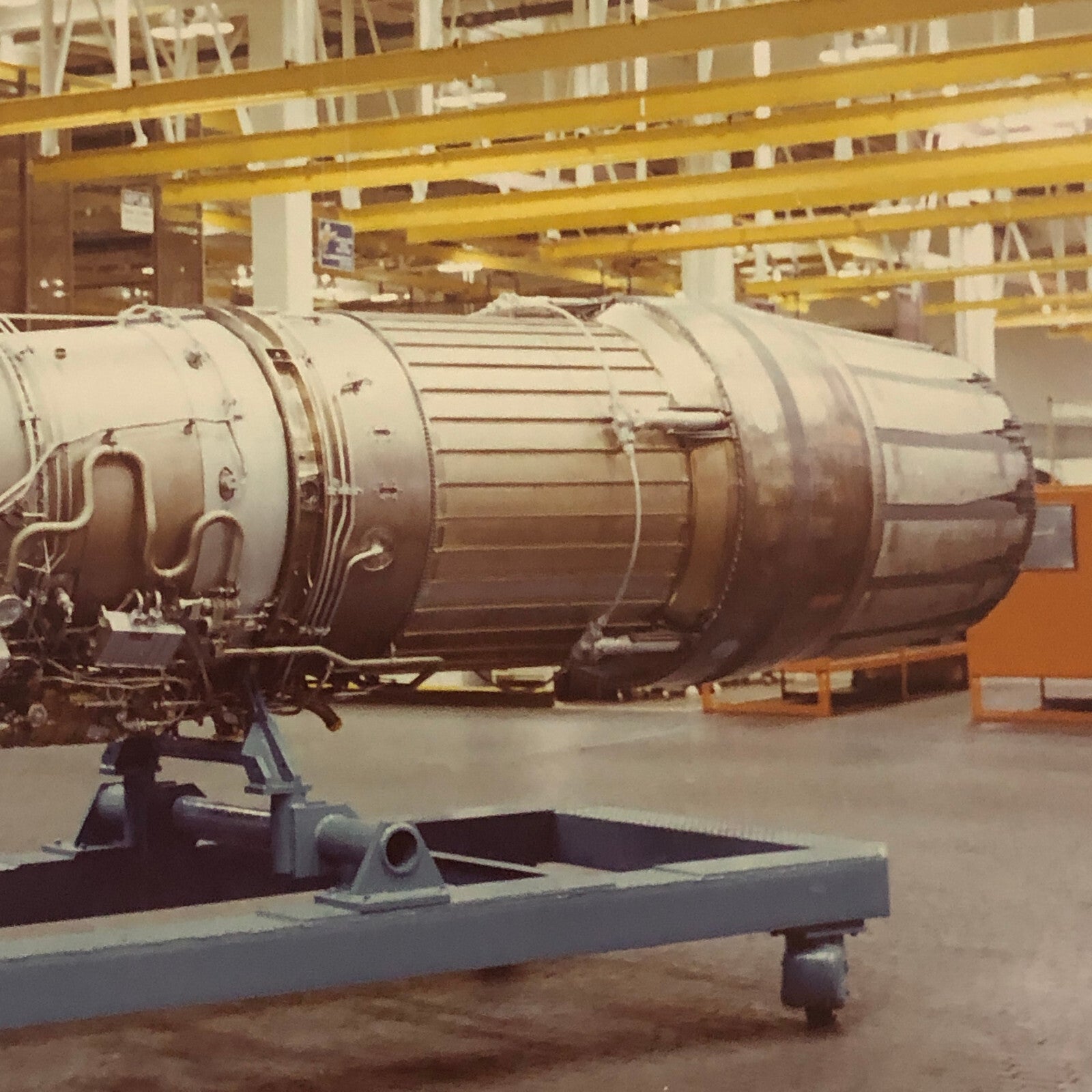 Military F-16 Jet Plane Engine Photo Photograph Print