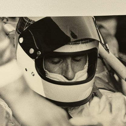 Vintage Racing Photo 1969 German Grand Prix Jackie Stewart Motorsport Photograph