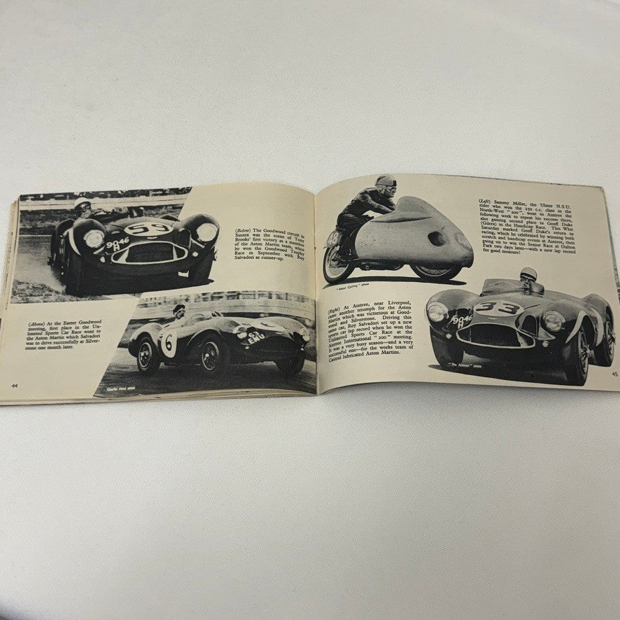 1956 Castrol Racing Achievements Brochure Grand Prix Motorcycle Aston Martin +
