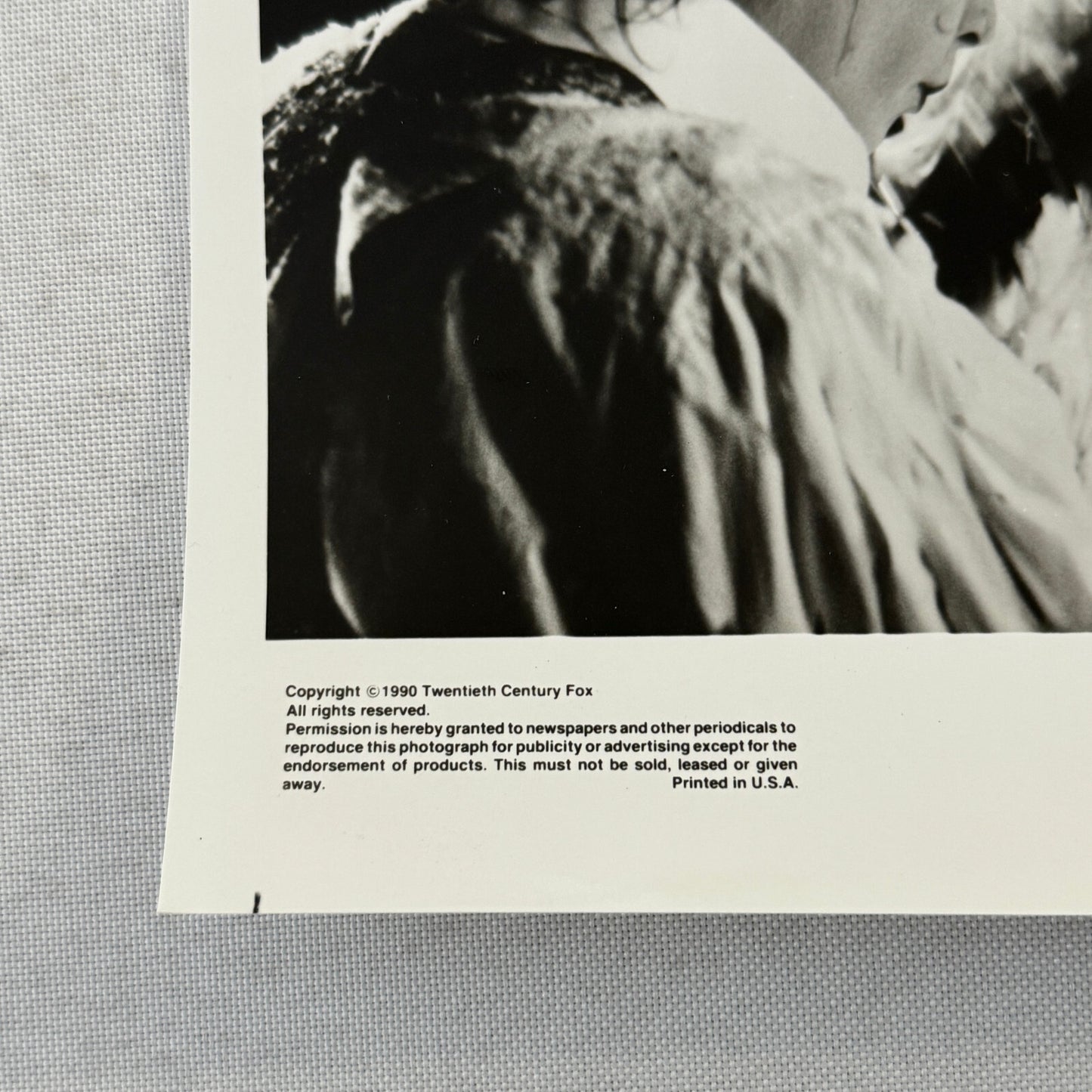 Edward Scissorhands Movie Film Press Photo Photograph Johnny Depp