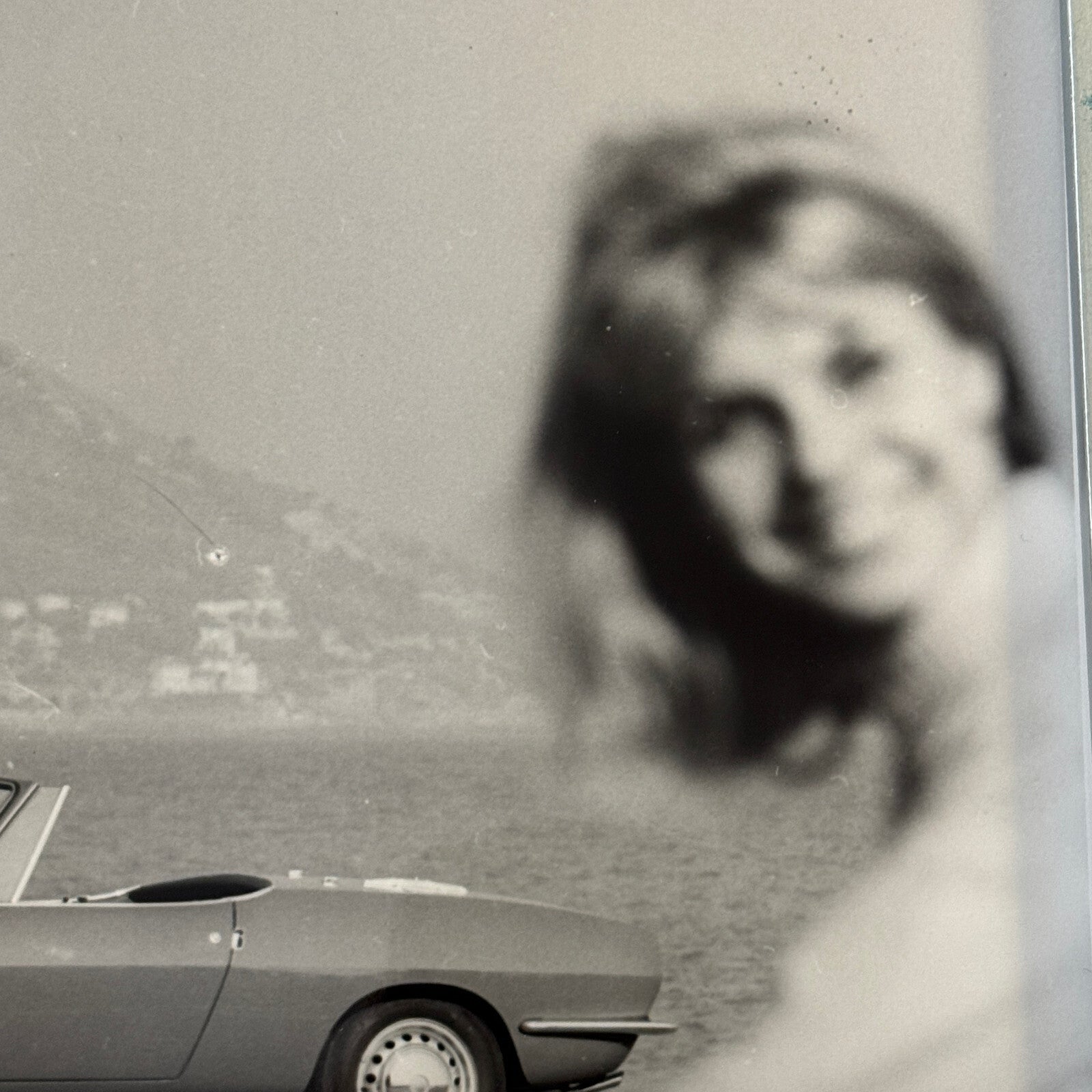 FIat 850 Spider Convertible Roadster Car Factory Press Photo Photograph Vintage