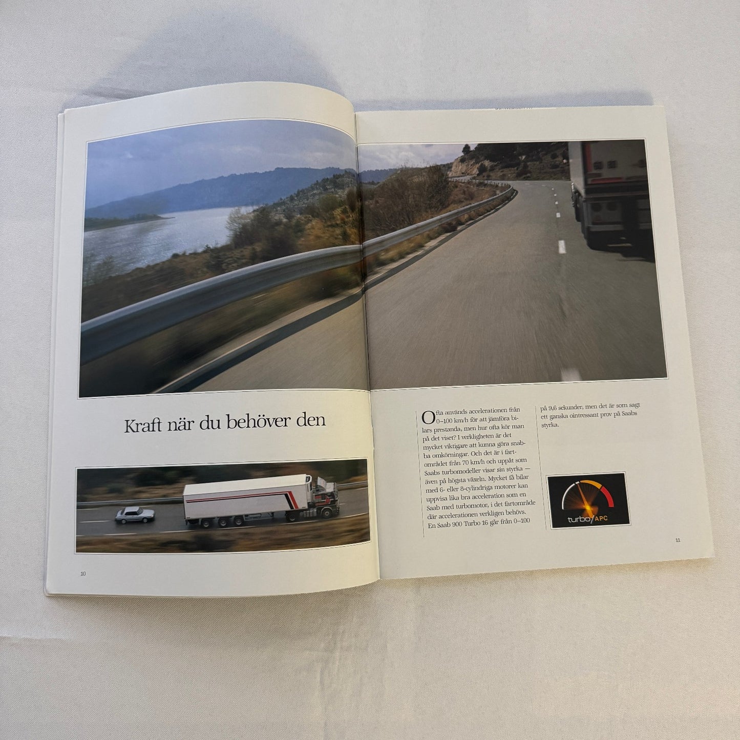 Vintage Saab 900 Car Sales Brochure Catalog 900 Cabriolet 900 Turbo 900i SWEDISH