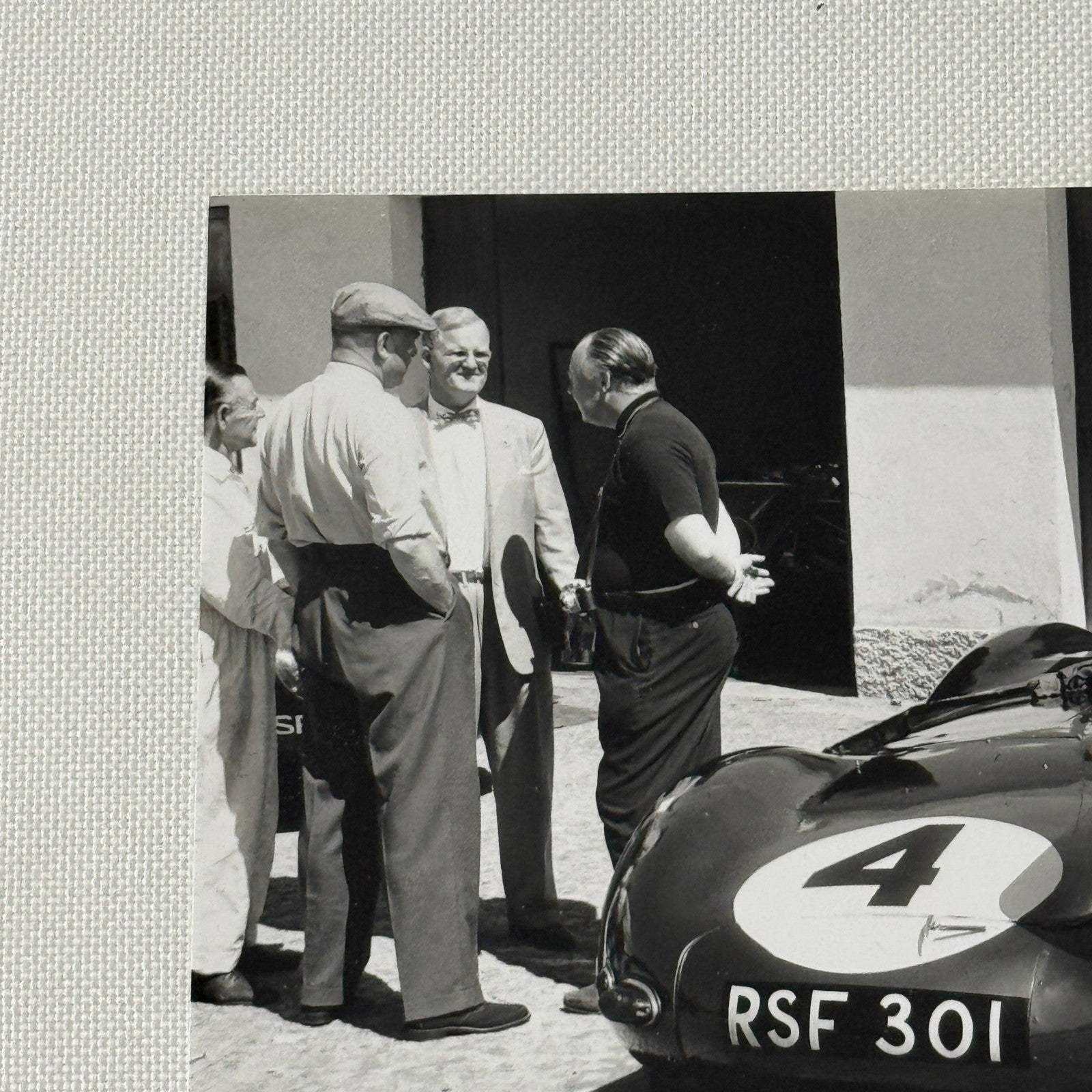 Jaguar D Type 1958 Monza Racing Car Photo Photograph Jack Fairman Modern Print