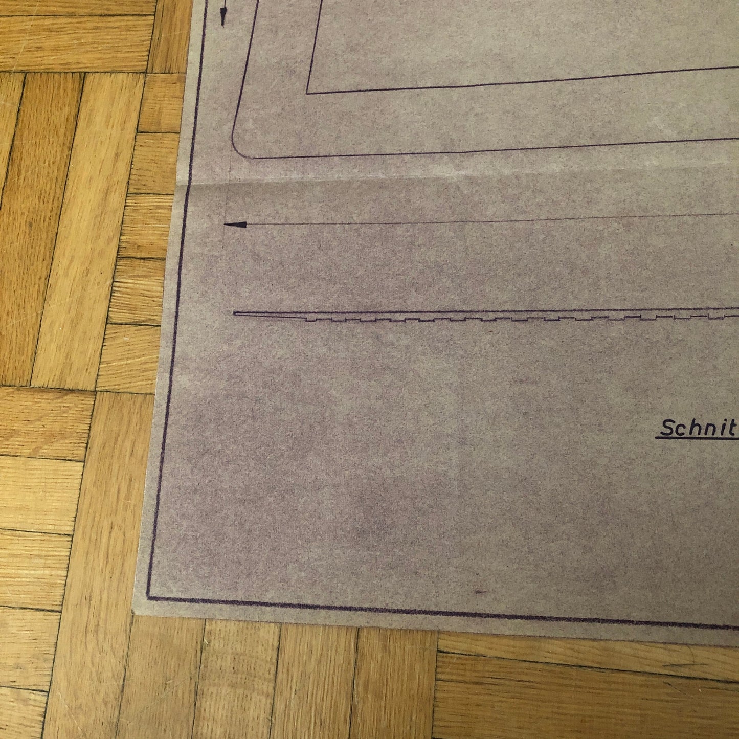 Vintage Porsche Reutter & Co Coachbuilder Factory Part Blueprint Document German