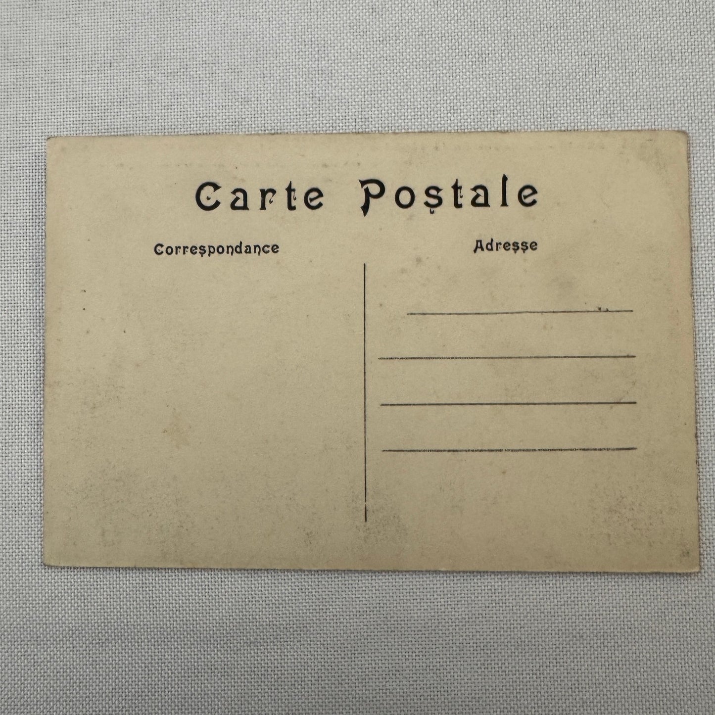 Vintage Zeppelin Airship Dirigible Postcard Post Card French