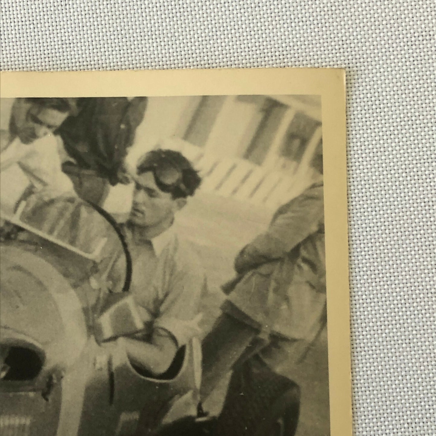 Vintage Racing Photo Photograph - 1952 Italian Grand Prix Driver in Car